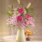 Lily and Rose Jug
