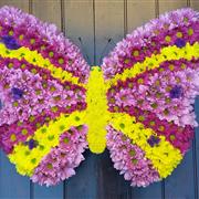Butterfly - Pink &amp; Yellow