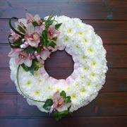 Based Wreath - Pink
