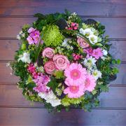 Posy Pad Contemporary - Green, Pink &amp; White