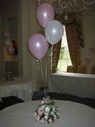 Posy Arrangement &amp; Balloons