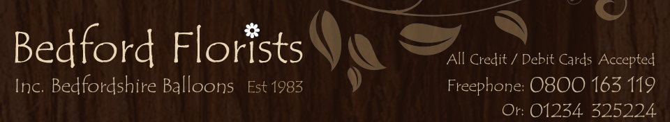Bedford Florists 01234 325224 - Send Bouquets