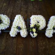 Letters Based Papa - Blue