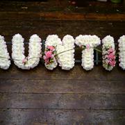 Letters Based Auntie - Pink