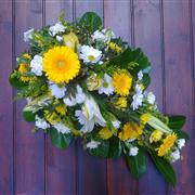 Single Ended Spray - White &amp; Yellow