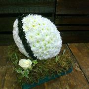 Rugby Ball - White &amp; Black
