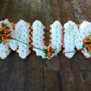 Letters Based Mum - Orange