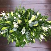 Coffin spray - All Lillies