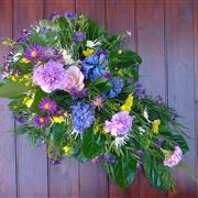 Single Ended Spray - Purples, Pink, White &amp; Yellow