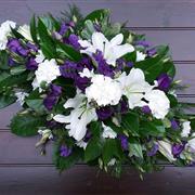 Double Ended Spray - Purple, Lilac &amp; White