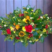 Coffin Spray - Red, Orange &amp; Yellow