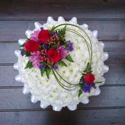 Posy Pad Based - Pinks &amp; Purple