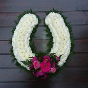 Horseshoe Based - Cerise