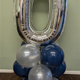 Number Balloon Stack