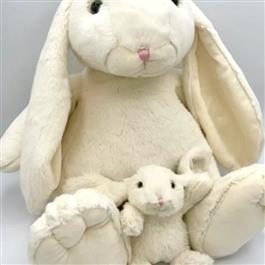 Large Cream Bunny