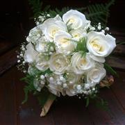 Bridal Rose Hand-tie