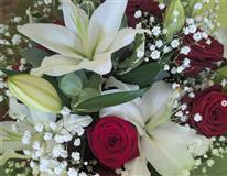 Inside Bedford Florist studio